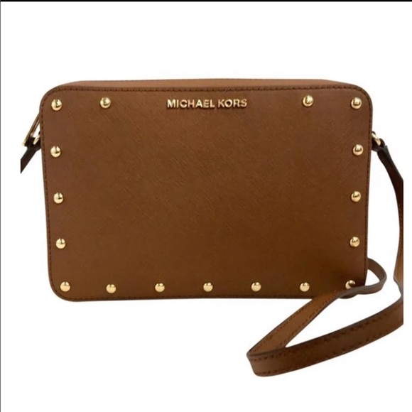 michael kors sandrine stud crossbody